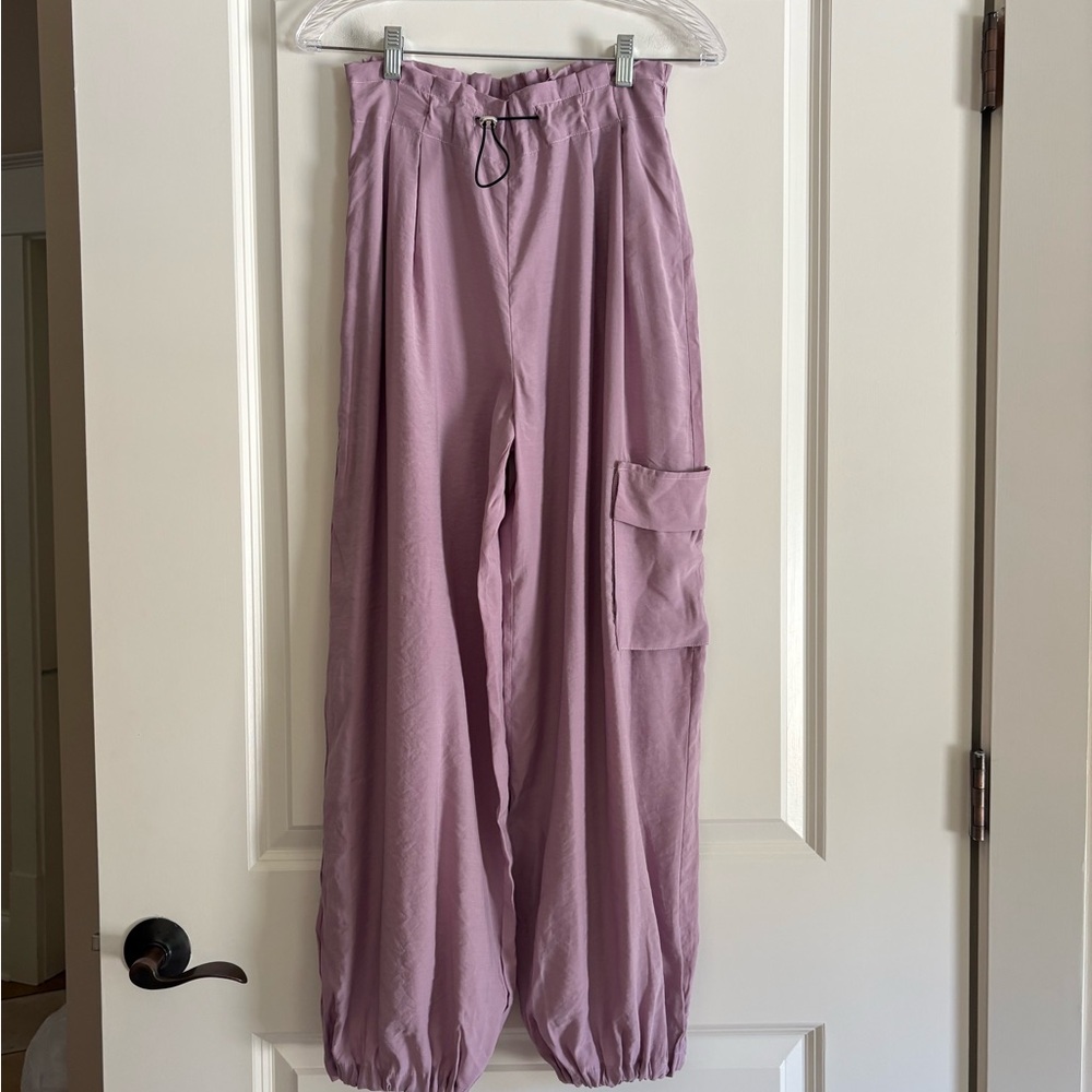 NWT By Anthropologie Lilac Balloon Pants